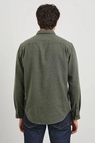 Rails Runson Shirt - Hunter Green