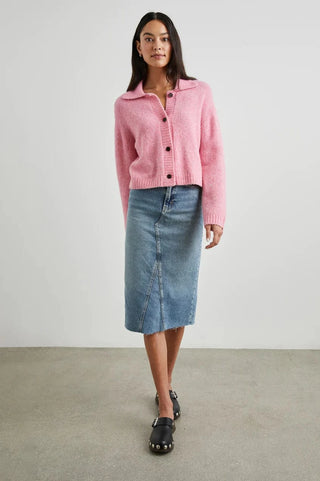 Rails Amber Sweater - Heather Fuschia