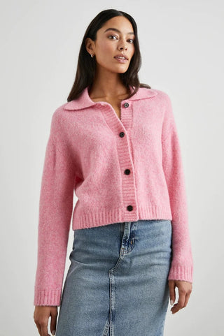 Rails Amber Sweater - Heather Fuschia