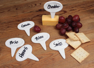 Oval Cheese Marker Set Of 6 - Taryn x Philip Boutique