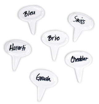 Oval Cheese Marker Set Of 6 - Taryn x Philip Boutique