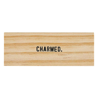Santa Barbara Design Studio by Creative Brands - Wine Charms in Wood Box - Charmed - Set of 6