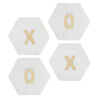 Santa Barbara Design Studio by Creative Brands - Marble Coasters - XOXO