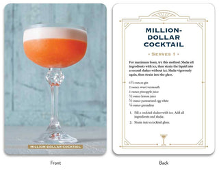Simon & Schuster - Gin Cocktail Cards A–Z by Adams Media