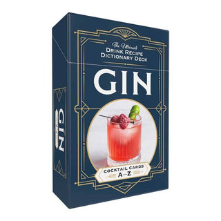 Simon & Schuster - Gin Cocktail Cards A–Z by Adams Media