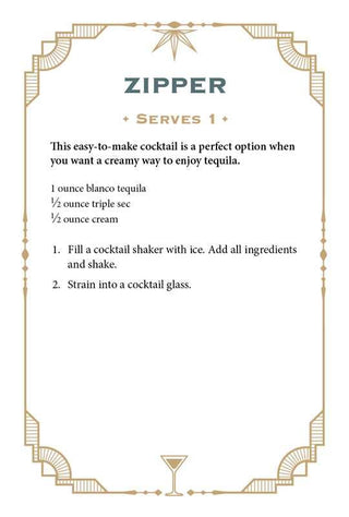 Simon & Schuster - Tequila Cocktail Cards A–Z by Adams Media