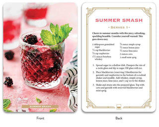 Simon & Schuster - Bubbly Cocktail Cards A–Z by Adams Media