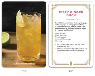Simon & Schuster - Bubbly Cocktail Cards A–Z by Adams Media