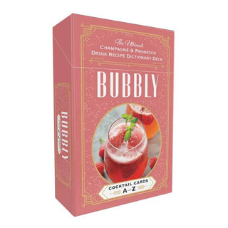 Simon & Schuster - Bubbly Cocktail Cards A–Z by Adams Media