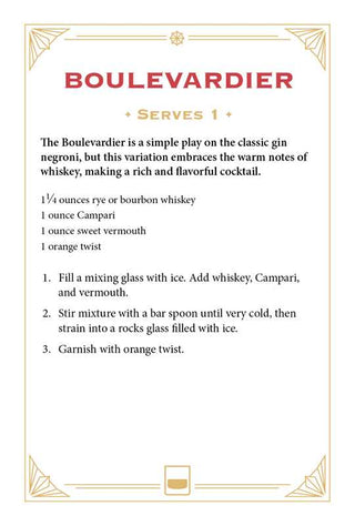 Simon & Schuster - Whiskey Cocktail Cards A–Z by Adams Media
