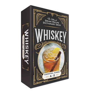 Simon & Schuster - Whiskey Cocktail Cards A–Z by Adams Media