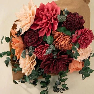 Sola Wood Flowers - Deluxe Large Bouquet - Labyrith Dahlia