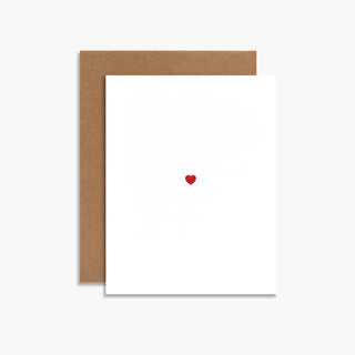 Souvenir Stationery - Red Heart Letterpress