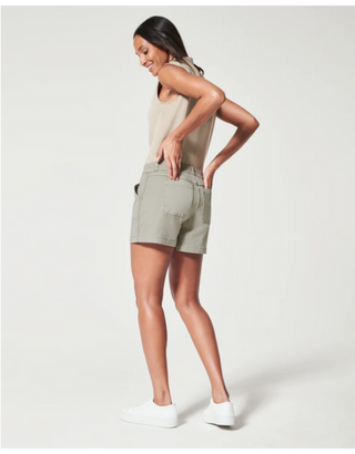 Spanx Stretch Twill Shorts, 4" - Taryn x Philip Boutique