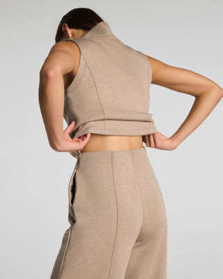 SPANX AirEssentials Shawl Collar Half Zip Jumpsuit