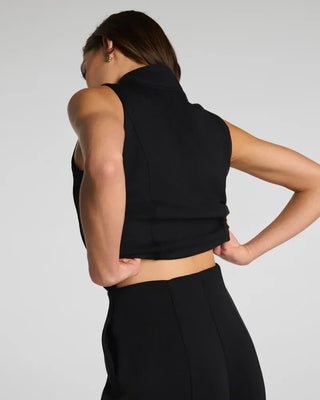 SPANX AirEssentials Shawl Collar Half Zip Jumpsuit