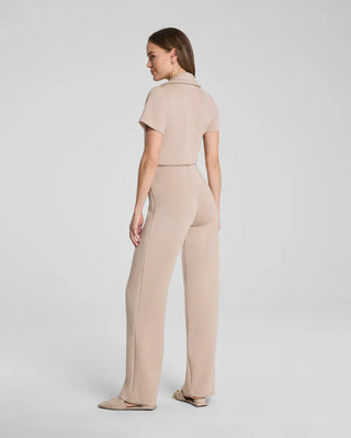 SPANX AirEssentials® Collared Tie-Waist Jumpsuit