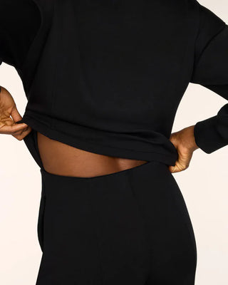 Spanx Airessentials Long Sleeve Shawl Collar Jumpsuit