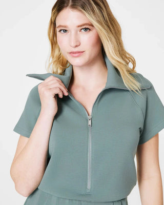 Spanx - AirEssentials Half-Zip Romper