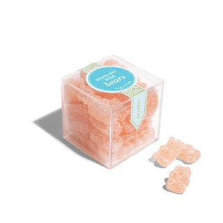 Sugarfina Sparkling Rose Bears - Small Candy Cube