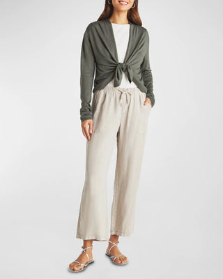 Splendid Sami Open Tie Cardigan - Olive