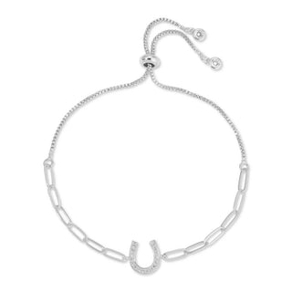 Splendid Iris - Horseshoe Pulley Bracelet