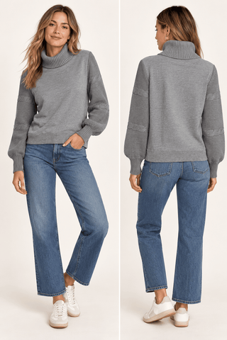 Splendid Fjord Cowl Neck Sweatshirt