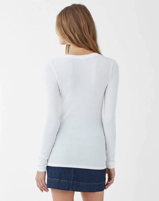 Splendid Valley Rib V-Neck - Taryn x Philip Boutique