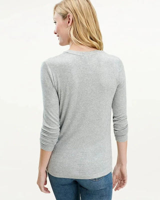 Splendid Valley Rib V-Neck - Taryn x Philip Boutique