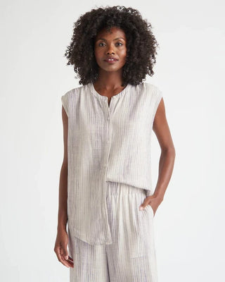 Splendid Striped Lola Sleeveless Top - Taryn x Philip Boutique