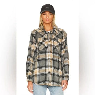Steve Madden Brooklyn Plaid Shacket