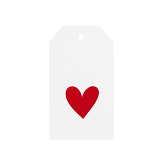 Sugar Paper - Red Heart Gift Tag (Box of 10)