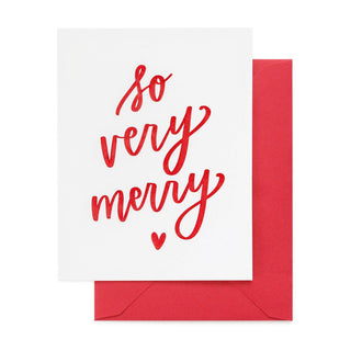 Sugar Paper - So Very Merry - Single Card
