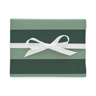 Sugar Paper - 2-Tone Green Stripe Wrapping Paper