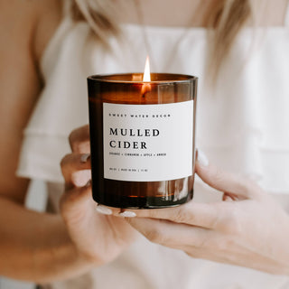 Mulled Cider 11 oz Soy Candle - Fall Home Decor & Gifts - Taryn x Philip Boutique