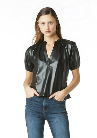 Tart Collections Alora Vegan Leather Top - Taryn x Philip Boutique