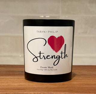 Taryn x Philip "Strength" Scented Candle