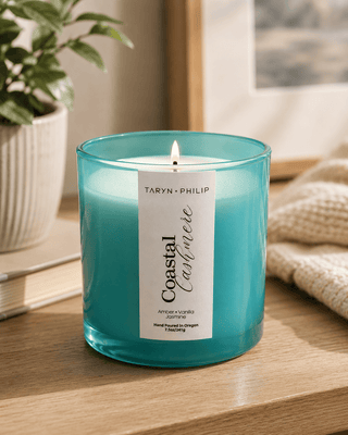 Aqua Glass • Coastal Cashmere 7.5oz Candle