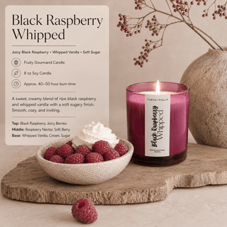 Black Raspberry Whipped 8oz Candle