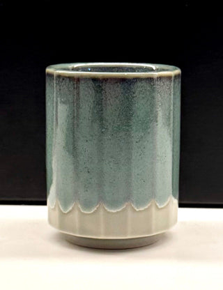 Jade Ceramic Tea Cup Candle | Sea Mist