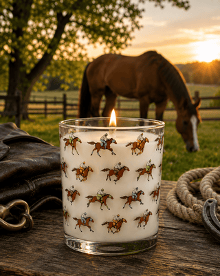 Derby Day - True Grit 14oz Scented Candle in 15oz Whiskey Glass