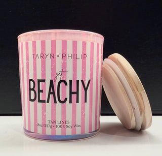 Get Beach 8oz Candle • Tan Lines