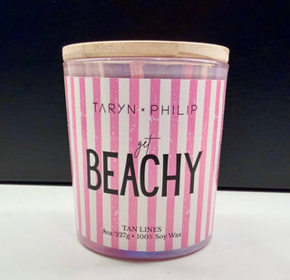 Get Beach 8oz Candle • Tan Lines