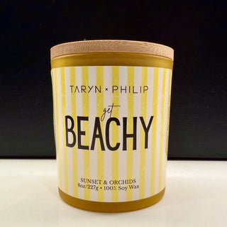 Get Beachy 8oz Candle: Sunset & Orchids