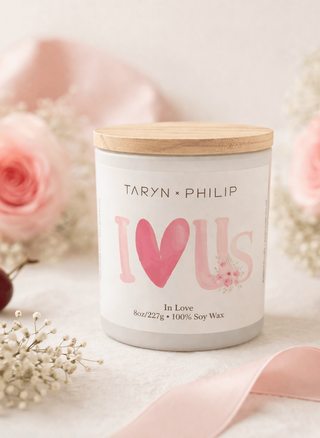 I Love Us 8oz Candle • In Love