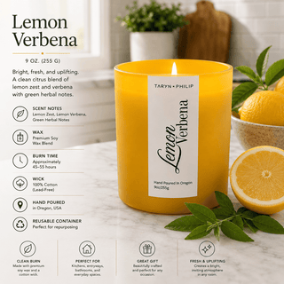 Lemon Verbena 9oz Candle