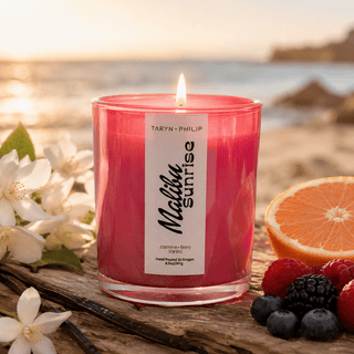Malibu Sunrise 8.5oz Candle :: Notes of Jasmine • Citrus • Berry • Vanilla