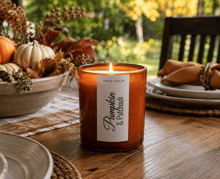 Pumpkins & Patchouli 7.5oz Candle