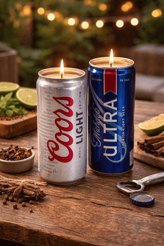 Reclaimed Beer Can Candle • 12oz