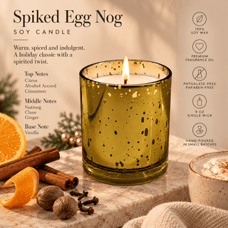 Spiked Egg Nog 9oz Candle